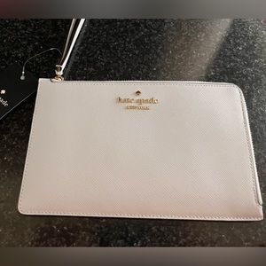 Kate Spade Medium Wristlet - Brand New - Pale Sapphire